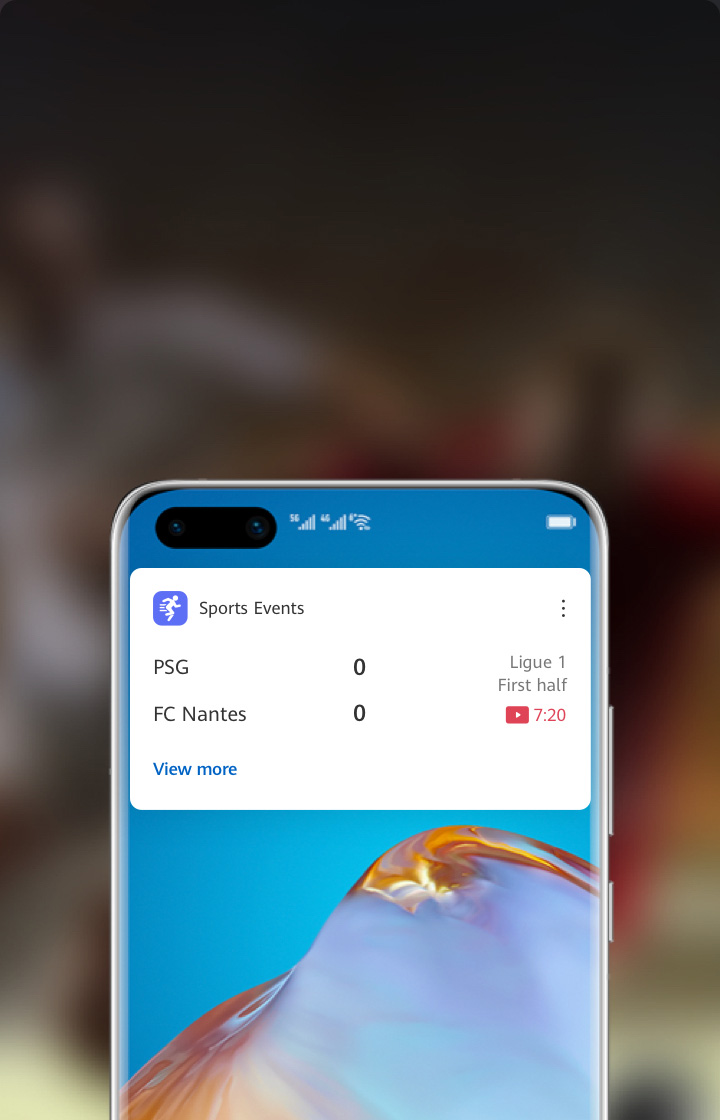Sports events and Assistant·TODAY cards