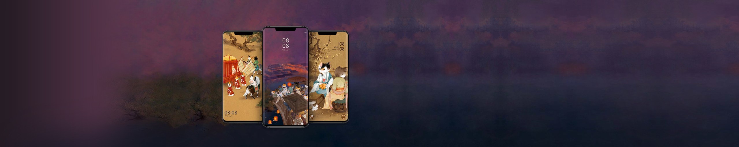 Breathtaking themes produced in partnership with Xing studio