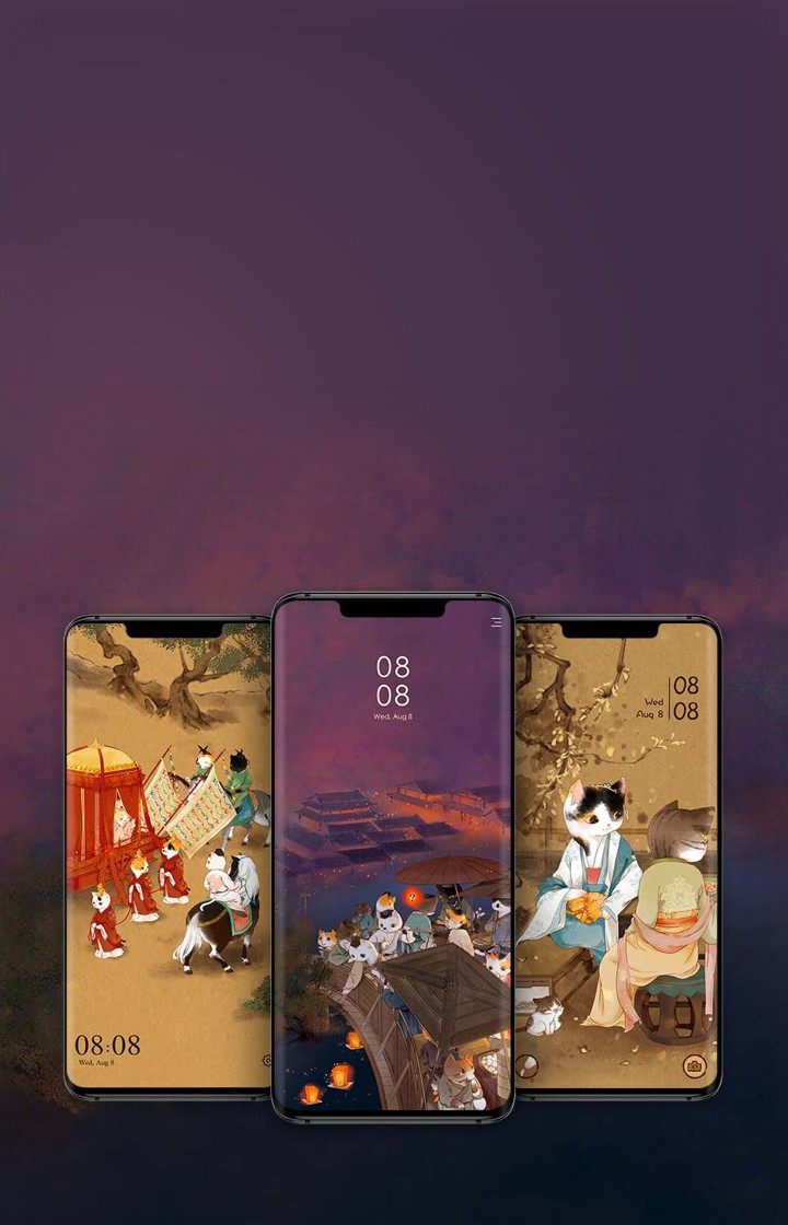 Breathtaking themes produced in partnership with Xing studio