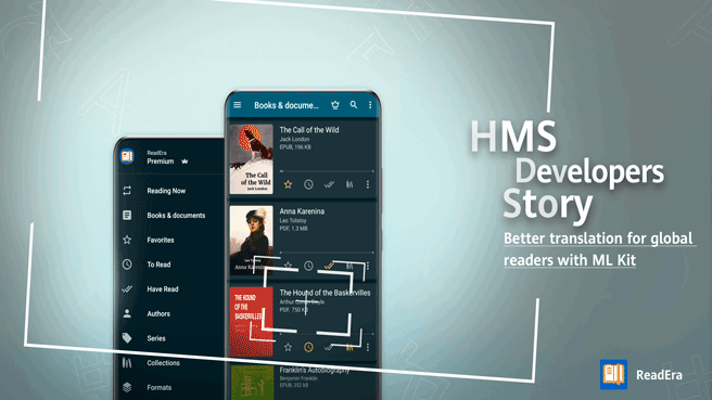 ReadEra Improves Translations For Millions With HMS Core ML Kit